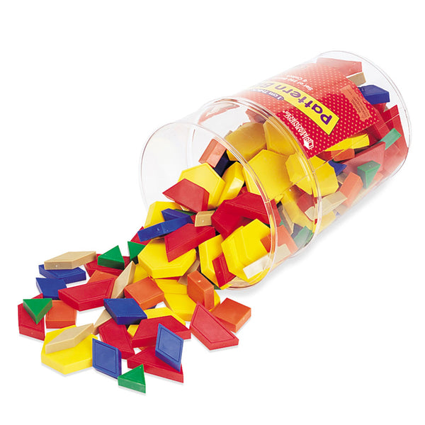 #23336 PATTERN BLOCKS PLASTIC 1CM 250/PK