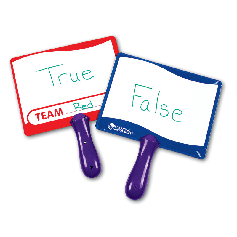 #23338 WRITE-ON/WIPE-OFF ANSWER 10-SET CARDS