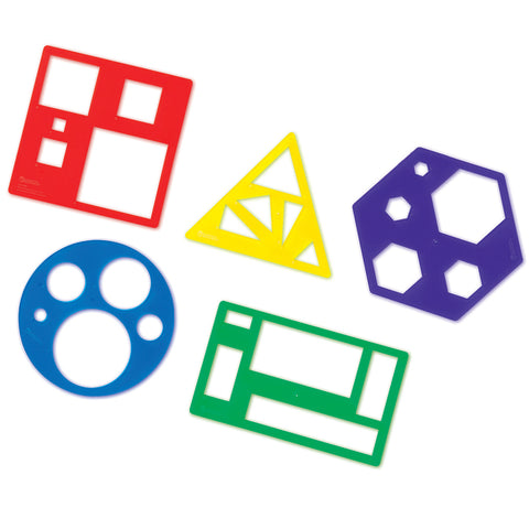 #23689 PRIMARY SHAPES TEMPLETE SET