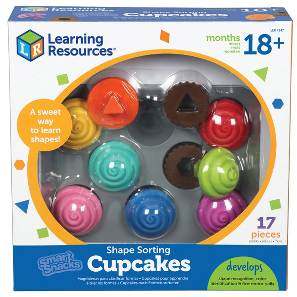 #23783 SMART SNACKS SHAPE SORTING CUPCAKES