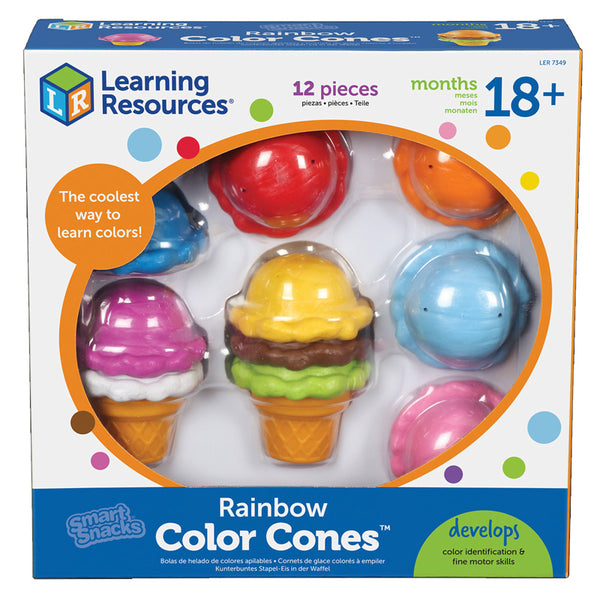 #23785 SMART SNACKS RAINBOW COLOR CONES