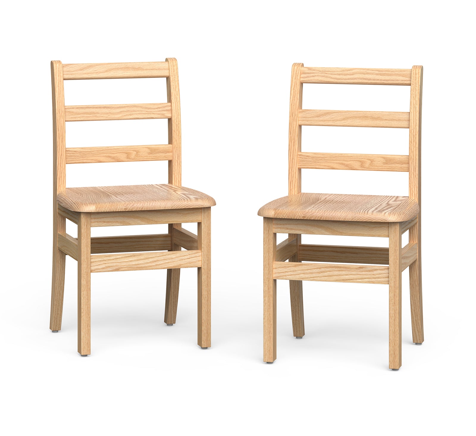 Sillas Little Scholars™ n.° 59324, altura del asiento de 14", 1 par