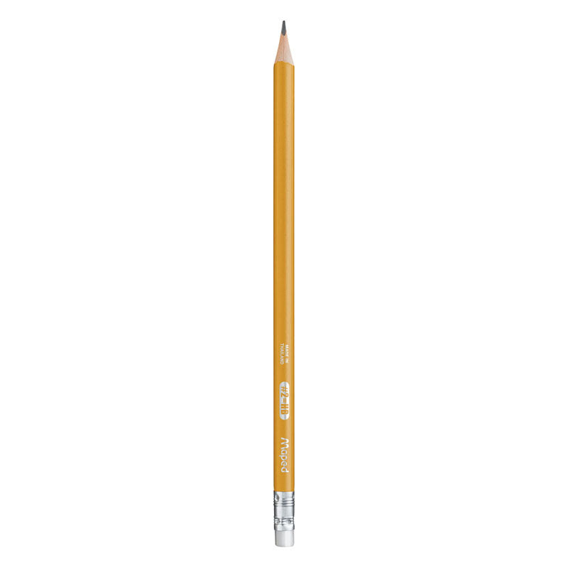#55638 YELLOW PRE-SHARPENED PENCILS 144PK TRIANGULAR