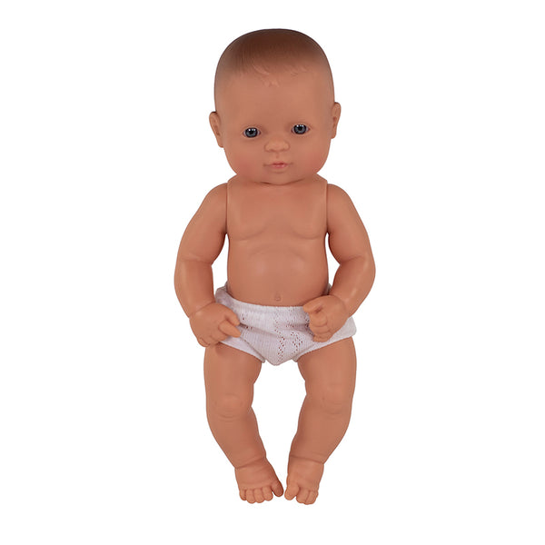 #26408 NEWBORN BABY DOLL CAUCASIAN BOY 12-5/8L
