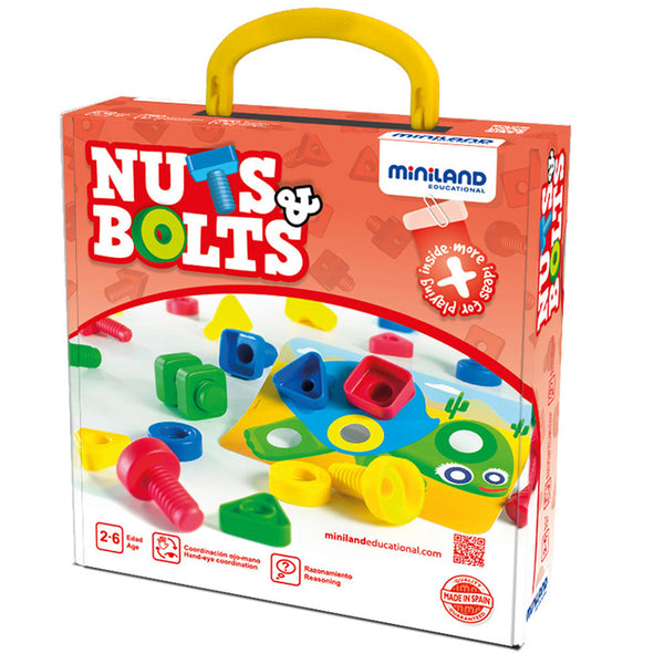 #55739 NUTS BOLTS SCHOOL ACTIVITY 24 PC ST