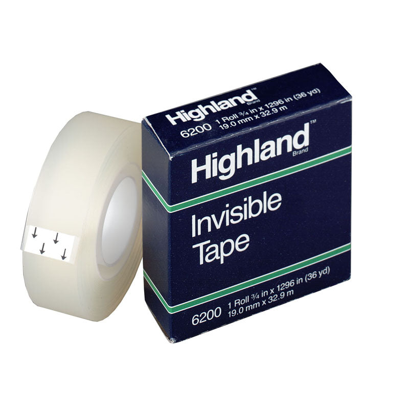 #26526 TAPE HIGHLAND INVISIBLE 3/4 X1296