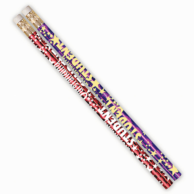 #26718 OUTSTANDING STUDENT PENCIL  ASSORTMENT PACK OF 12