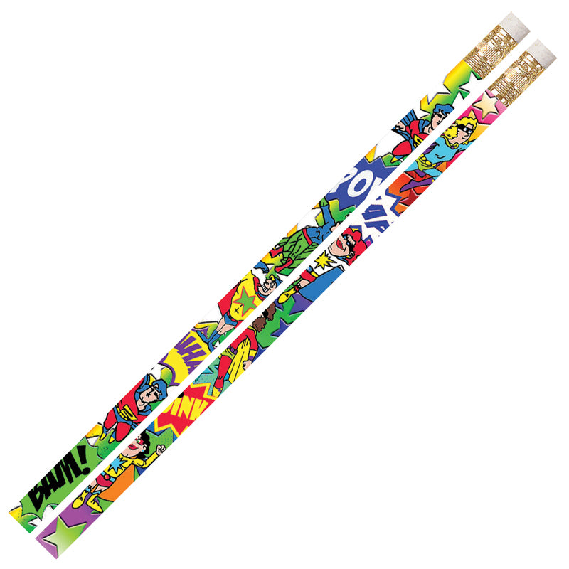 #26794 SUPER DUPER HEROES PENCIL 12 PK