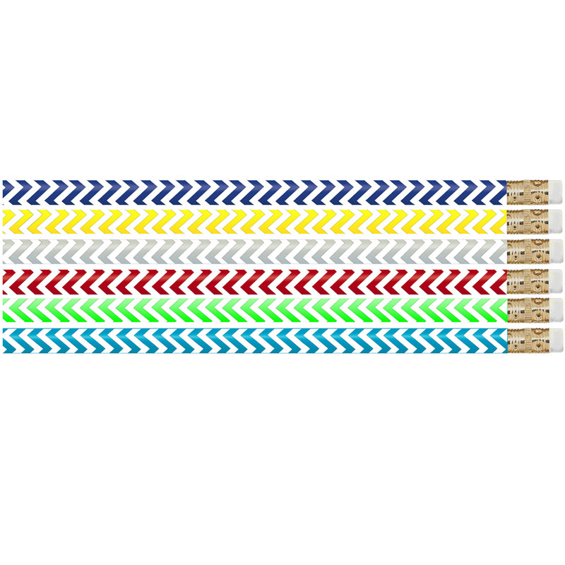 #26795 CHEVRON CHIC PENCIL PACK OF 12