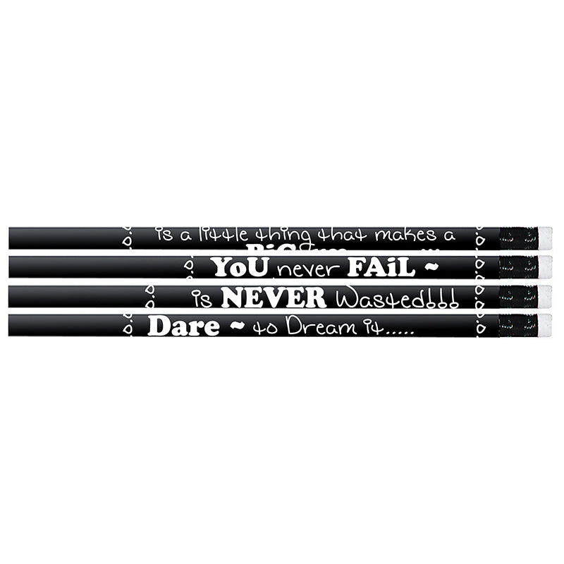 #26798 CHALKBOARD TALK PENCIL 12PK