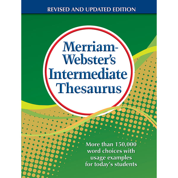 #26818 MERRIAM WEBSTERS INTERMEDIATE THESAURUS HARDCOVER
