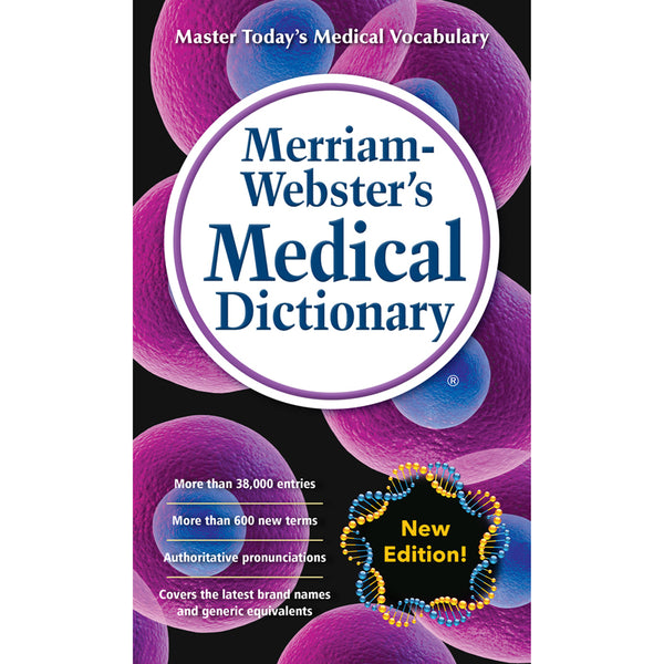 #55784 MERRIAM-WEBSTERS MEDICAL DICTIONARY MASS-MARKET PAPERBACK