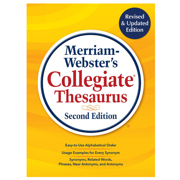 #55785 MERRIAM WEBSTER COLLEGE THESAURUS 2ND EDITION