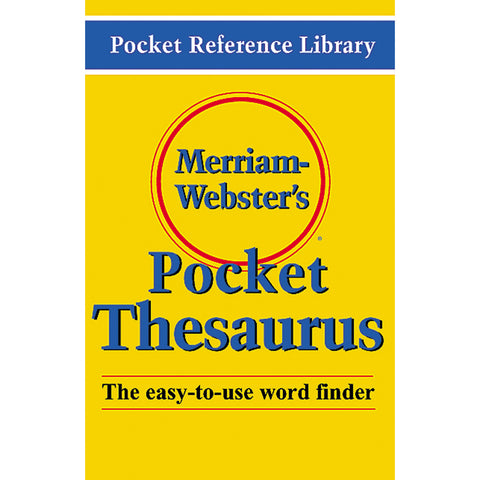 #26885 MERRIAM WEBSTERS POCKET THESAURUS FLEXI PAPERBACK