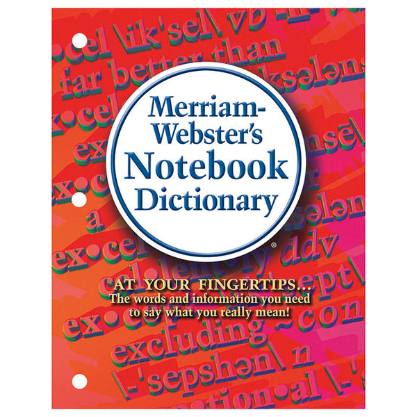 #26903 MERRIAM WEBSTER NOTEBOOK DICTIONARY