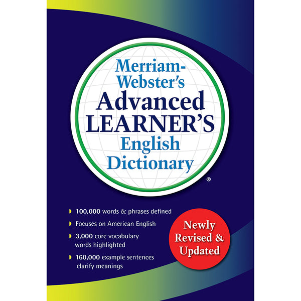 #26912 ADVANCED LEARNER ENGLISH DICTIONARY MERRIAM WEBSTER