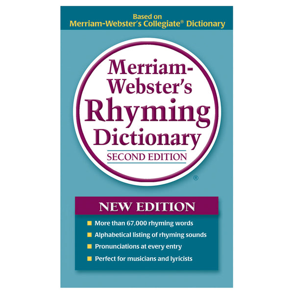 #26929 MERRIAM WEBSTER RHYMING DICTIONARY PAPERBACK