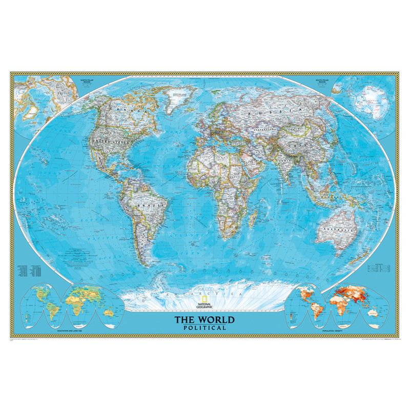 #27132 WORLD MURAL MAP