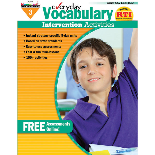 #27148 EVERYDAY VOCABULARY GR 3 INTERVENTION ACTIVITIES