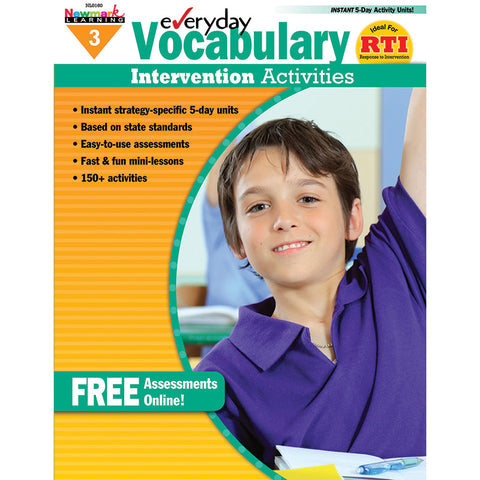 #27148 EVERYDAY VOCABULARY GR 3 INTERVENTION ACTIVITIES