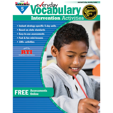 #27150 EVERYDAY VOCABULARY GR 5 INTERVENTION ACTIVITIES