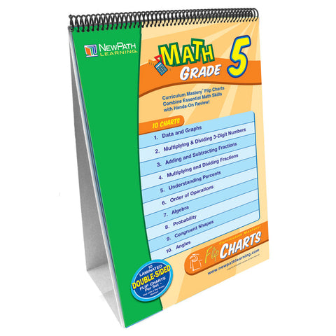 #27409 MATH FLIP CHART SET GR 5