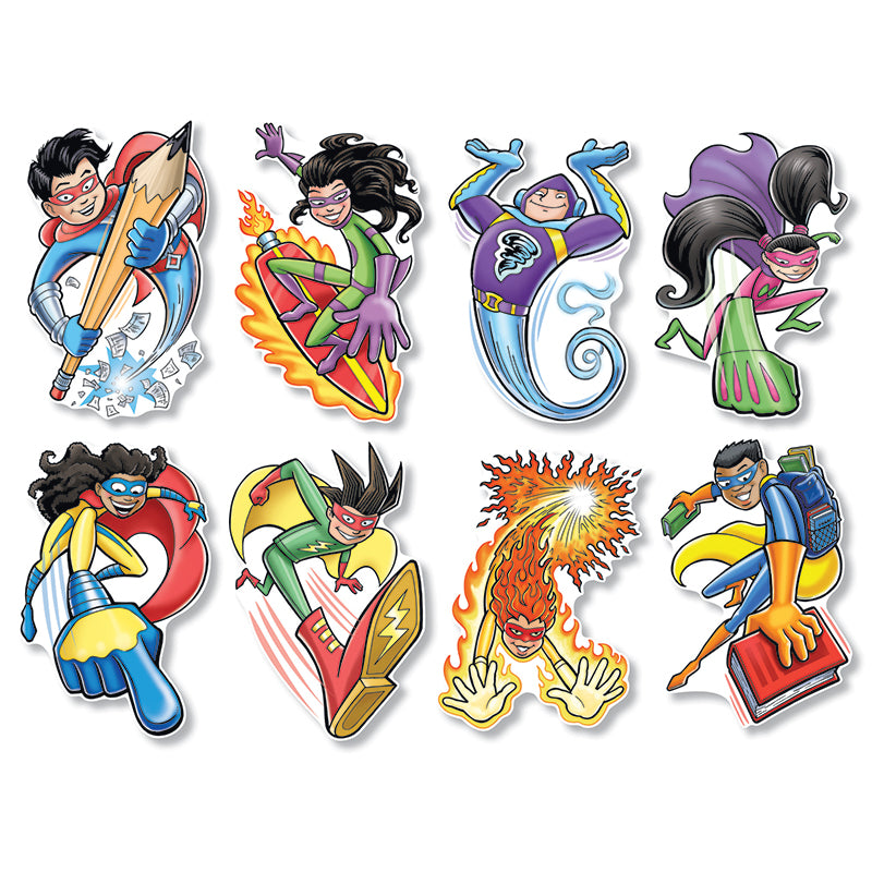 #27635 SUPERHEROES BULLETIN BOARD SET