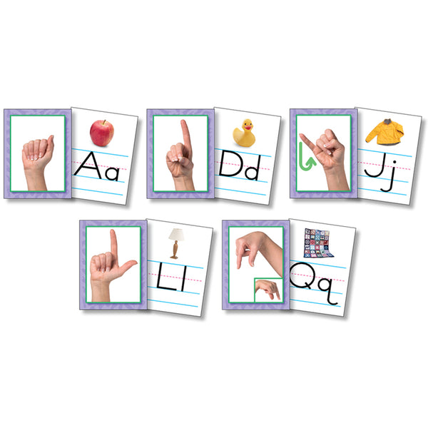 #27704 AMERICAN SIGN LANGUAGE CARDS SET OF 26