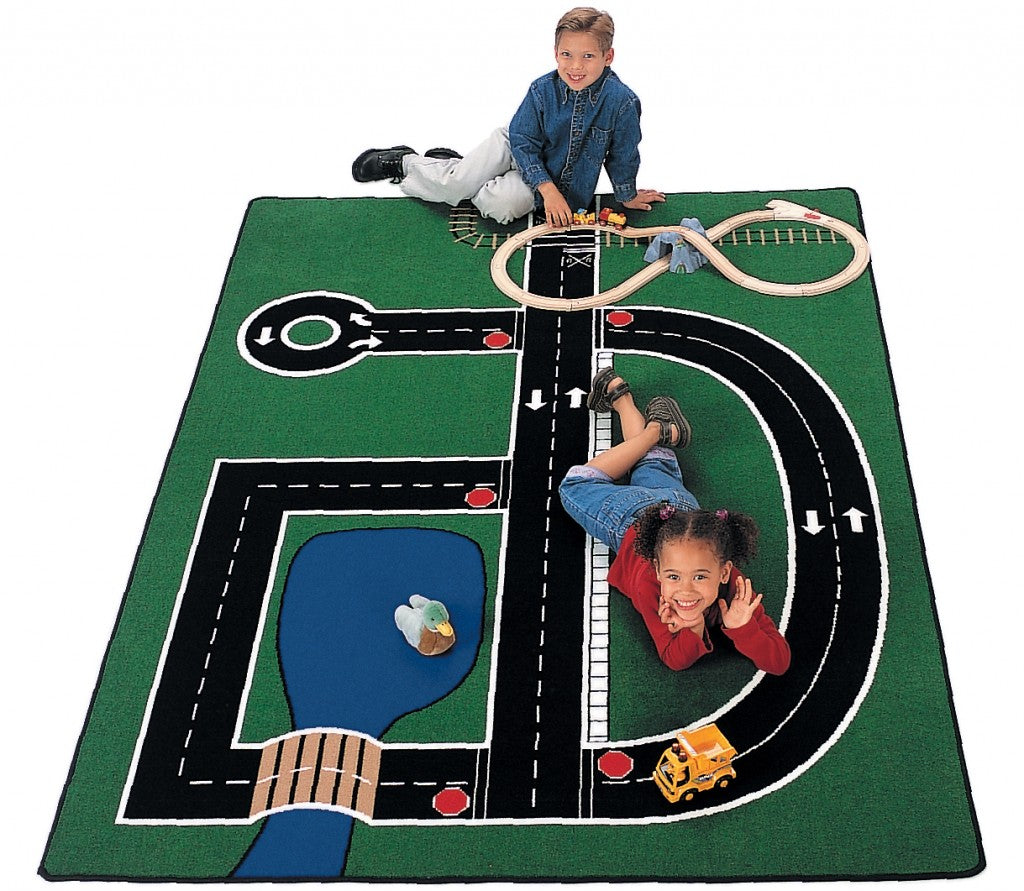 #11988 Neighborhood Rug, 4'1" x 5'10" Rectangle