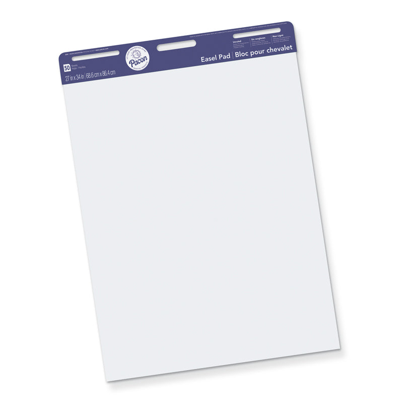 #28159 EASEL PAD 50 SHEETS UNRULED