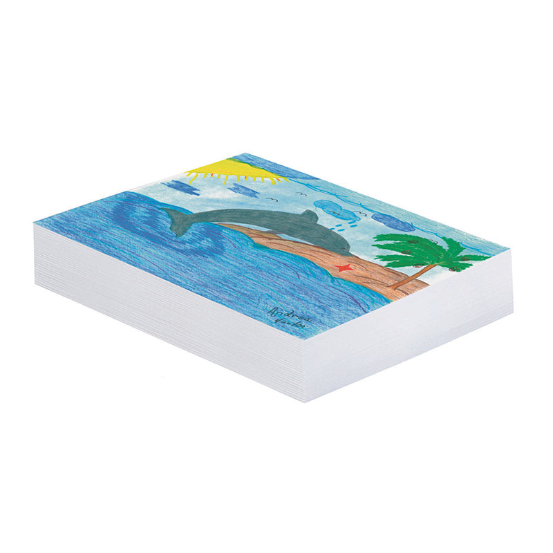 #28163 PLAIN WHITE NEWSPRINT 12X18IN REAM