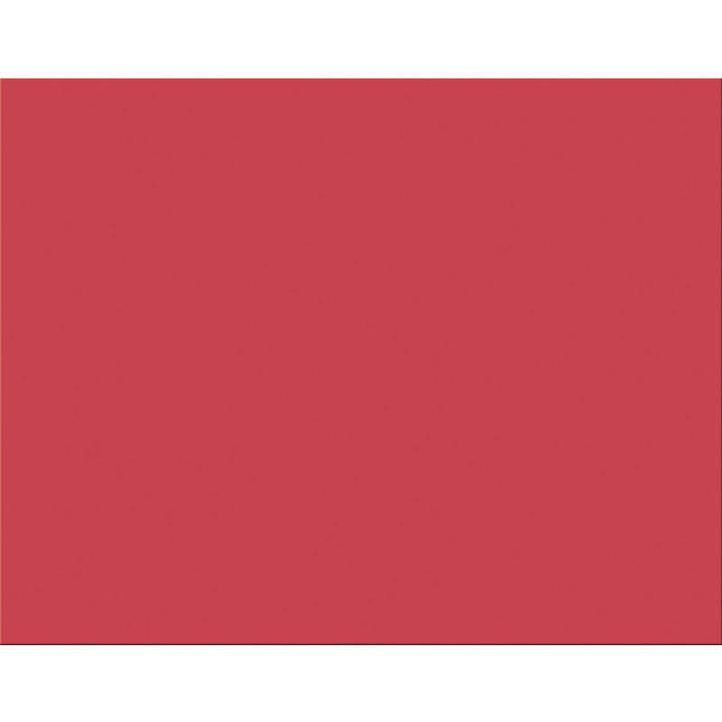 #28335 4 PLY RR POSTER BOARD 25 SHT RED