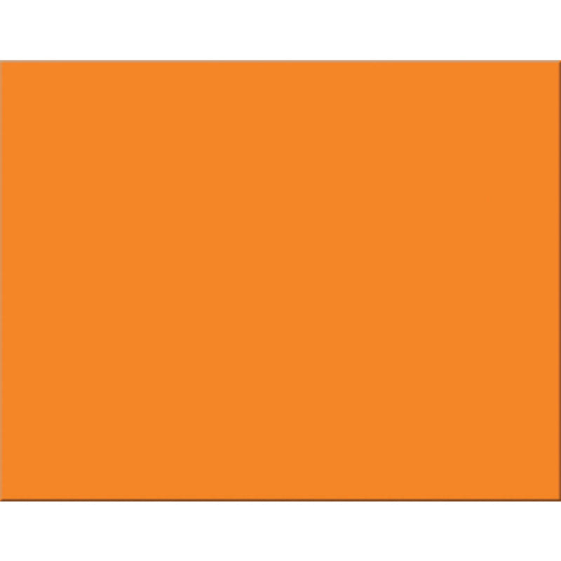 #28337 4 PLY RR POSTER BOARD 25 SHT ORANGE