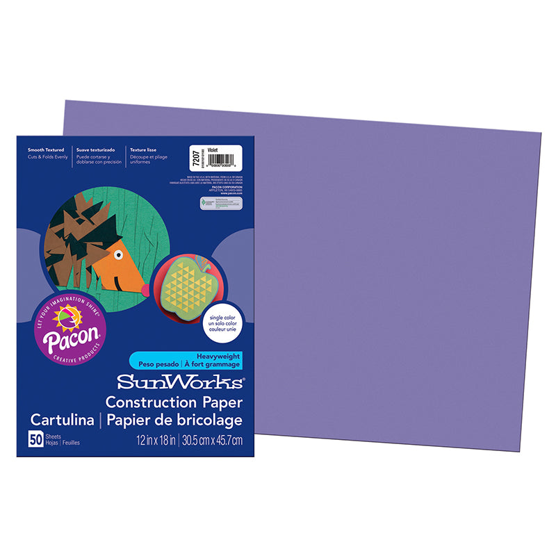 #28638 CONSTRUCTION PAPER VIOLET 12X18