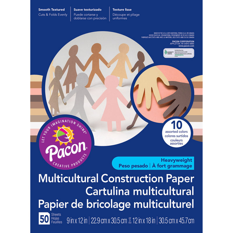 #28739 MULTICULTURAL CONSTRUCT PPR 12X18