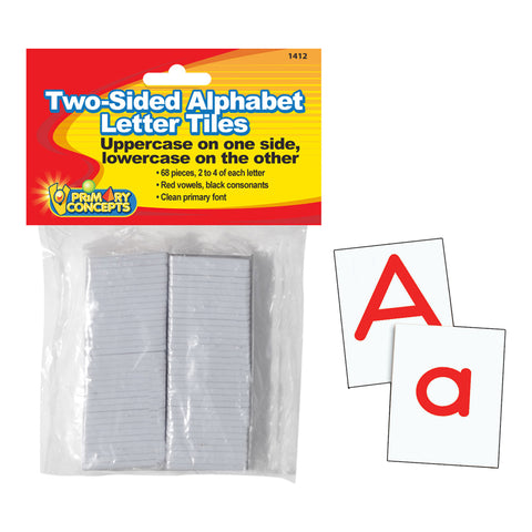 #28954 TWO-SIDED ALPHABET LETTER TILES