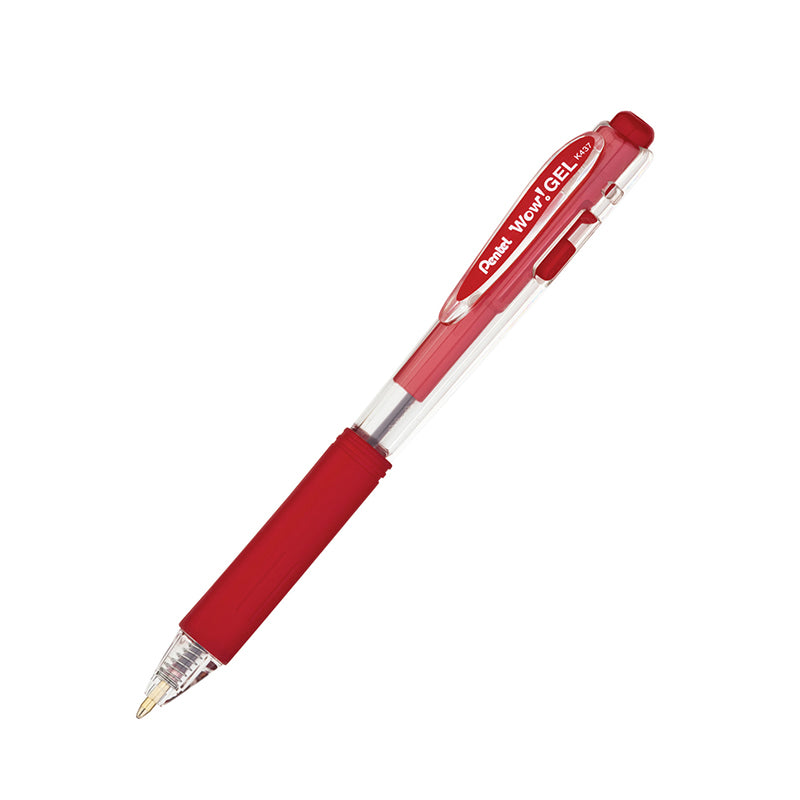 #29102 PENTEL WOW RED GEL PEN