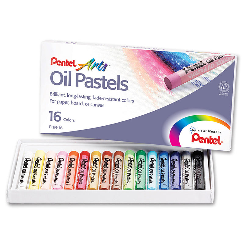 #29110 PENTEL OIL PASTELS 16 CT