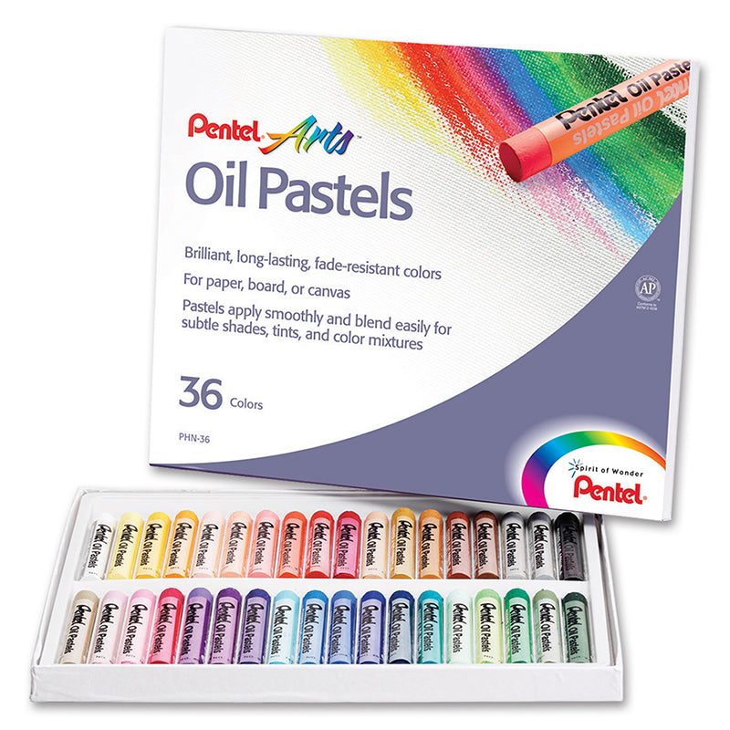 #29112 PENTEL OIL PASTELS 36 CT