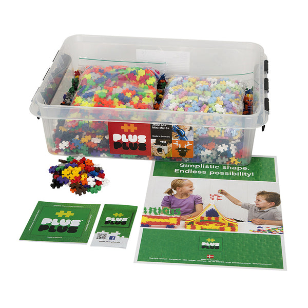 #56442 SCHOOL SET 3600 PIECES ALL COLORS PLUS-PLUS