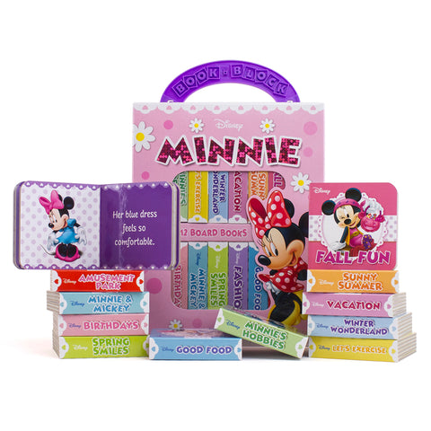 #56540 MY FIRST LIBRARY MINNIE MOUSE 12BK