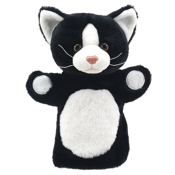 #56562 PUPPET BUDDIES CAT (BLACK & WHITE)