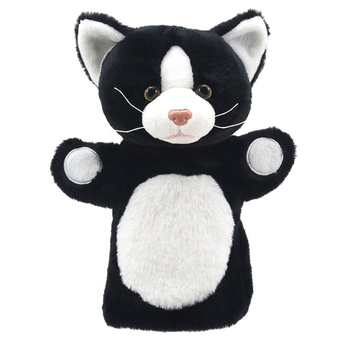 #56562 PUPPET BUDDIES CAT (BLACK & WHITE)