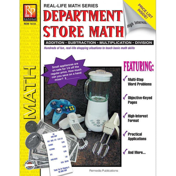 #29559 BOOK DEPARTMENT STORE MATH GR 4 - 8