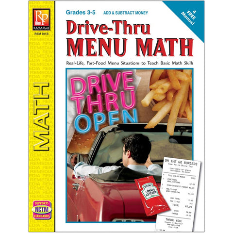 #29599 DRIVE THRU MENU MATH ADD & SUBTRACT MONEY
