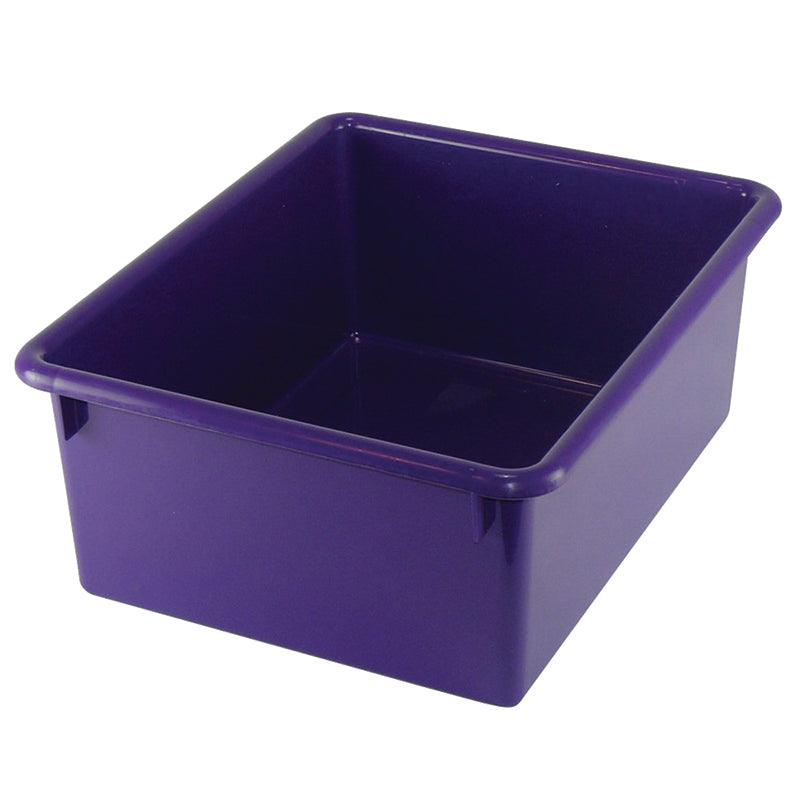 #29734 STOWAWAY LETTER BOX PURPLE NO LID 13-1/8 X 10-1/2 X 5-1/4