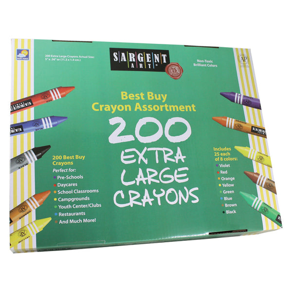 Crayola Crayon Classpack - 400ct (8 Assorted Colors), Large Crayons for  Kids, Bulk Classroom Supplies for Teachers, Back to School, Ages 3+
