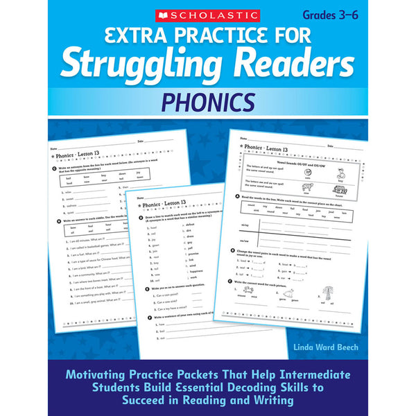 #56819 STRUGGLING READERS PHONICS  EXTRA PRACTICE