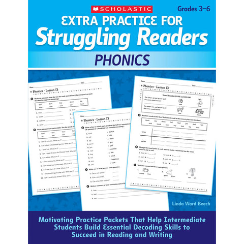 #56819 STRUGGLING READERS PHONICS  EXTRA PRACTICE