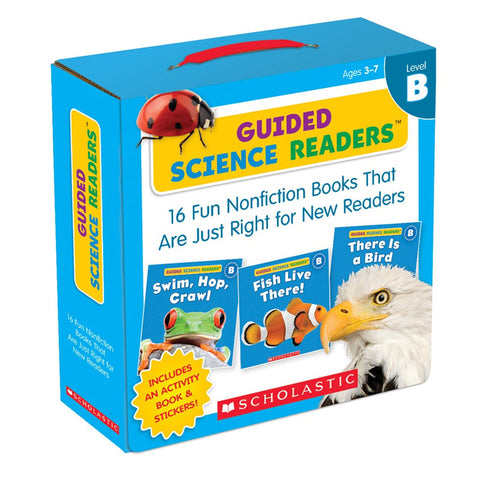 #30882 LEVEL B GUIDED SCIENCE READERS PARENT PACK